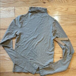 SKIMS Tan Long Sleeve Tee